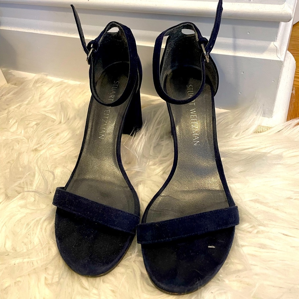 Dark blue Stuart Weitzman heels